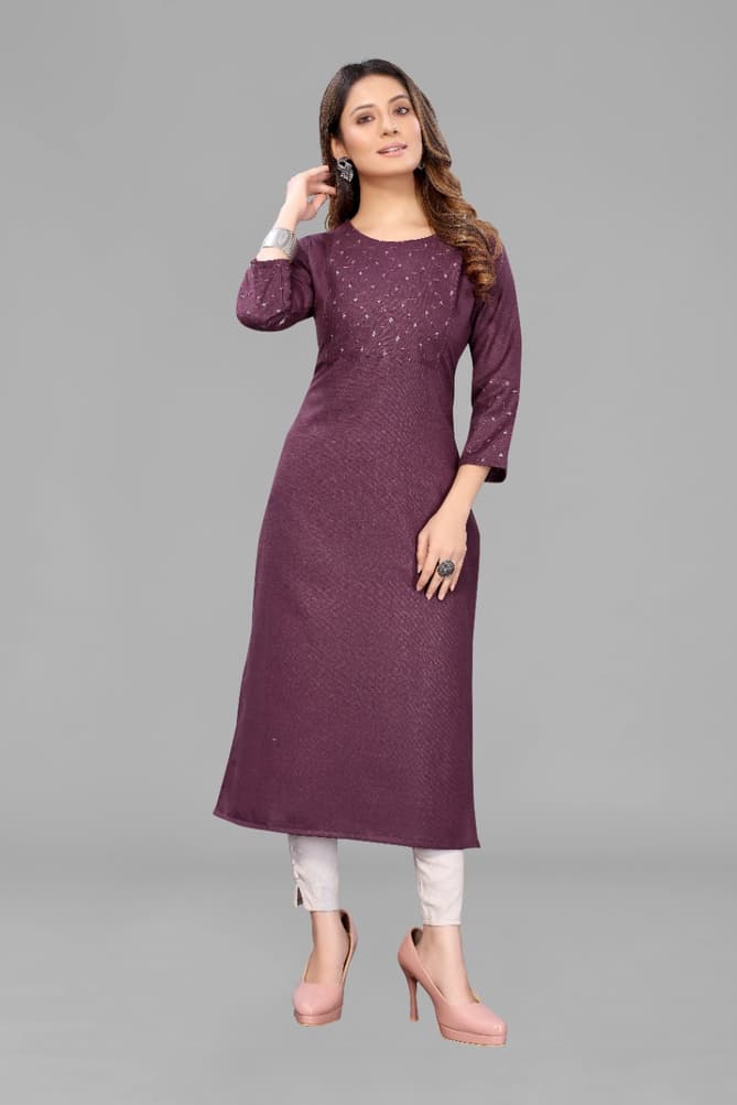 Nyka 1023 Fancy Designer Ethnic Wear Embroidery Kurti Collection